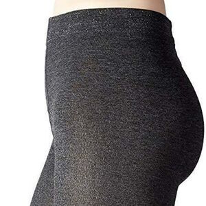 1098 Size  M-L  Steve Madden Fleece Lined Footless Tights NWT